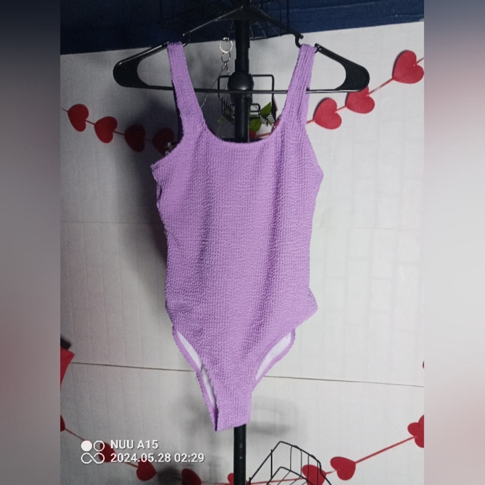 Purple one piece